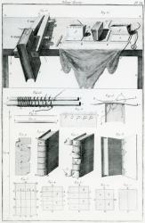 Bookbinding (engraving) | Obraz na stenu