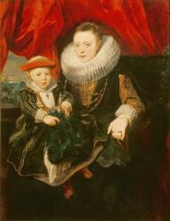 Portrait of a Woman and Child | Obraz na stenu