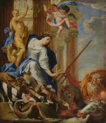Ceres Vanquishing the Attributes of War (oil on canvas) | Obraz na stenu
