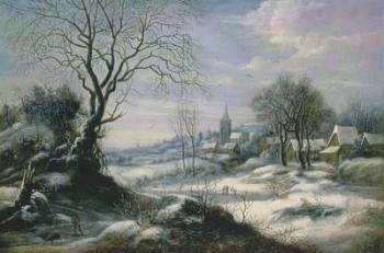 Winter landscape | Obraz na stenu