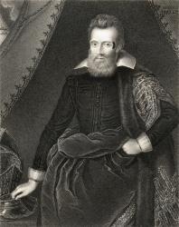 Portrait of Henry Danvers (1573-1643) Earl of Danby, from 'Lodge's British Portraits', 1823 (litho) | Obraz na stenu