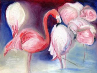 Pretty in Pink, 2012, (oil on board) | Obraz na stenu