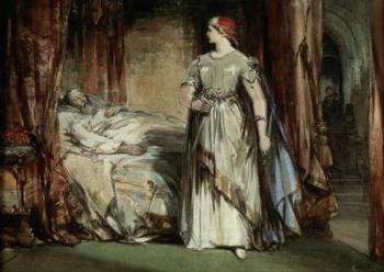 Lady Macbeth, 1850 (w/c on paper) | Obraz na stenu