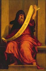 The Prophet Job (oil on canvas) | Obraz na stenu