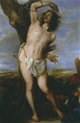 Saint Sebastian, 1656 (oil on canvas) | Obraz na stenu