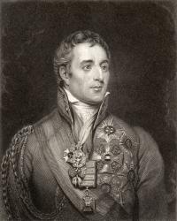 Portrait of Arthur Wellesley, 1st Duke of Wellington (1769-1852) (engraving) | Obraz na stenu
