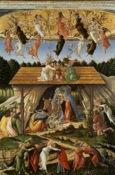 Mystic Nativity, 1500 (oil on canvas) | Obraz na stenu