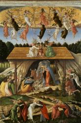 Mystic Nativity, 1500 (oil on canvas) | Obraz na stenu