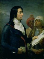 Portrait of Louis-Charles-Antoine Desaix de Veygoux (1768-1800) 1800 (oil on canvas) | Obraz na stenu