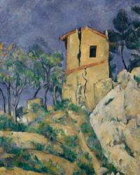 The House with the Cracked Walls, 1892-94 (oil on canvas) | Obraz na stenu