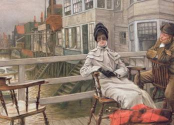 Waiting for the Ferry, c.1878 (panel) | Obraz na stenu