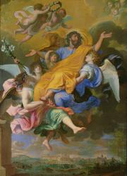 Rapture of St. Joseph (oil on canvas) | Obraz na stenu
