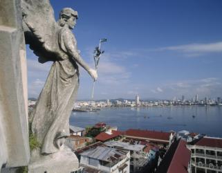View of the city from Iglesia de San Francisco Assis (photo) | Obraz na stenu