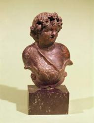 Bust of Bacchus, ornament from a bed (bronze) | Obraz na stenu