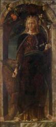 Saint Euphemia, 1454 (oil on panel) | Obraz na stenu