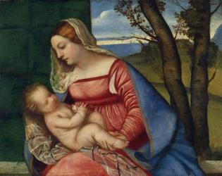 Madonna and Child, c.1508 (oil on wood) | Obraz na stenu
