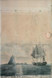 A Seascape, (sketch design, one of two) | Obraz na stenu