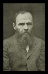 Fyodor Mikhaylovich Dostoyevsky (1821-81) (b/w photo) | Obraz na stenu