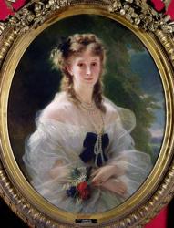 Portrait of Sophie Troubetskoy (1838-96) Countess of Morny, 1863 (oil on canvas) | Obraz na stenu