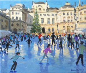 Christmas,Somerset House,2013,(oil on canvas) | Obraz na stenu