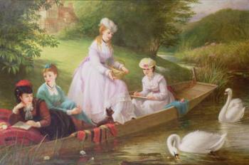 The Thames Swans | Obraz na stenu