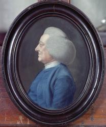 Portrait of a man wearing a Blue Coat | Obraz na stenu