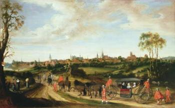 The Dutch Envoy Adriaan Pauw arriving at Munster, 1648 | Obraz na stenu