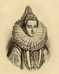 Louise de Lorraine-Vaudemont (1553-1601) (litho) | Obraz na stenu