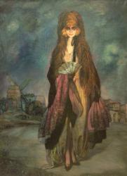 Portrait of the Marquesa Casati, 1923 | Obraz na stenu