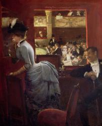 The Box by the Stalls, c.1883 (oil on canvas) | Obraz na stenu