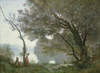 Souvenir of Montefontaine, 1864 (oil on canvas) | Obraz na stenu