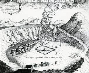 Sulphur Mine (engraving) | Obraz na stenu