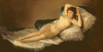 The Naked Maja, c.1800 (oil on canvas) | Obraz na stenu