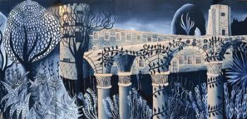 Oxford Castle and the Enchanted Forest, 2014, mural | Obraz na stenu