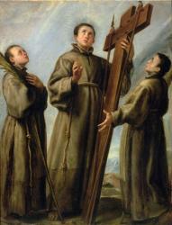 The Franciscan Martyrs in Japan | Obraz na stenu