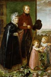 The Artist's Parents, 1806 (oil on canvas) | Obraz na stenu
