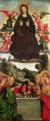 The Assumption of the Virgin (tempera on wood) | Obraz na stenu