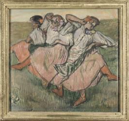 Three Russian Dancers (pastel on paper) | Obraz na stenu