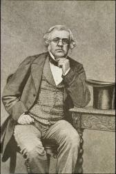 William Makepeace Thackeray (1811-63) (engraving) | Obraz na stenu