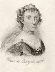 Blanche Somerset, Baroness Arundell of Wardour, from 'Crabb's Historical Dictionary', published 1825 (litho) | Obraz na stenu