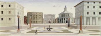 The Ideal City, c.1480 (oil on panel) | Obraz na stenu