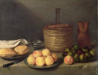 Still life with fruit, 1648 | Obraz na stenu