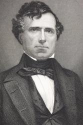 Franklin Pierce, from 'Gallery of Historical Portraits', published c.1880 (litho) | Obraz na stenu