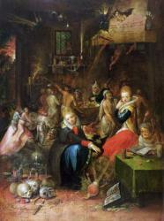 The Witches' Sabbath, 1606 (oil on canvas) | Obraz na stenu