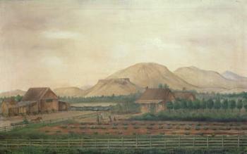 Knox Ranch, Idaho (oil on canvas) | Obraz na stenu