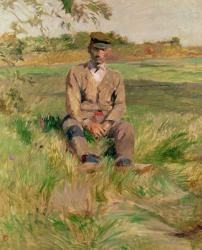 Workman at Celeyran, 1882 (oil on canvas) | Obraz na stenu