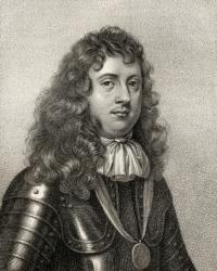 Edward Montagu, engraved by Bocquet, illustration from 'A catalogue of Royal and Noble Authors, Volume III', published in 1806 (litho) | Obraz na stenu