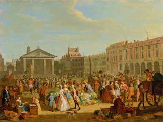 Covent Garden, c.1726 (oil on copper) | Obraz na stenu