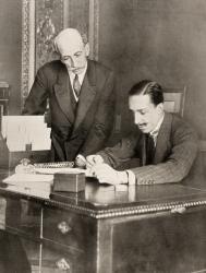 Alfonso XIII de Borbón, 1886 – 1941. From La Esfera, 1914. | Obraz na stenu