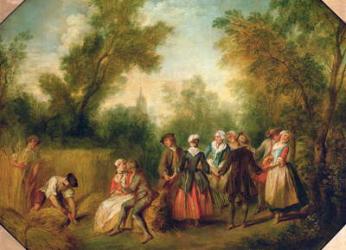 Summer or The Dance, 1738 (oil on canvas) | Obraz na stenu